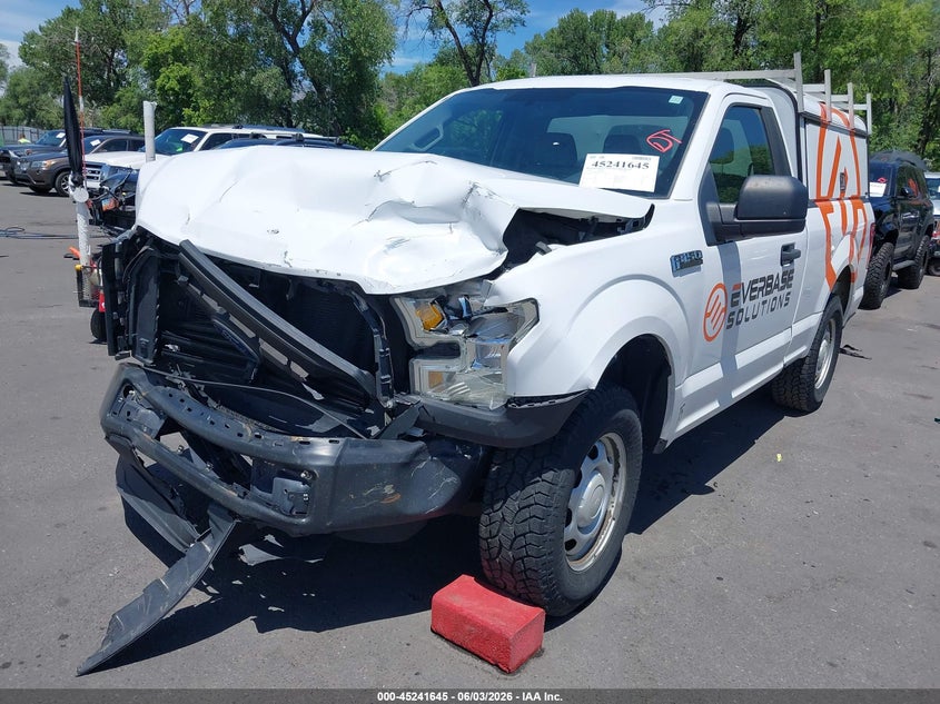 2015 Ford F-150 VIN 1FTMF1C8XFKD80534 IAAI salvage auction — FRONT END, Salvage Title, sold $2,850 on 2026-07-09 (photo 2)