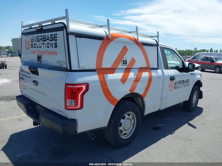 2015 Ford F-150 VIN 1FTMF1C8XFKD80534 IAAI salvage auction — FRONT END, Salvage Title, sold $2,850 on 2026-07-09 (photo 4)
