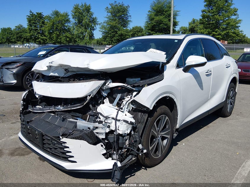 2023 Lexus Rx VIN 2T2BBMCAXPC005541 IAAI salvage auction — FRONT END, Salvage (New Jersey), sold $12,400 on 2026-07-29 (photo 2)