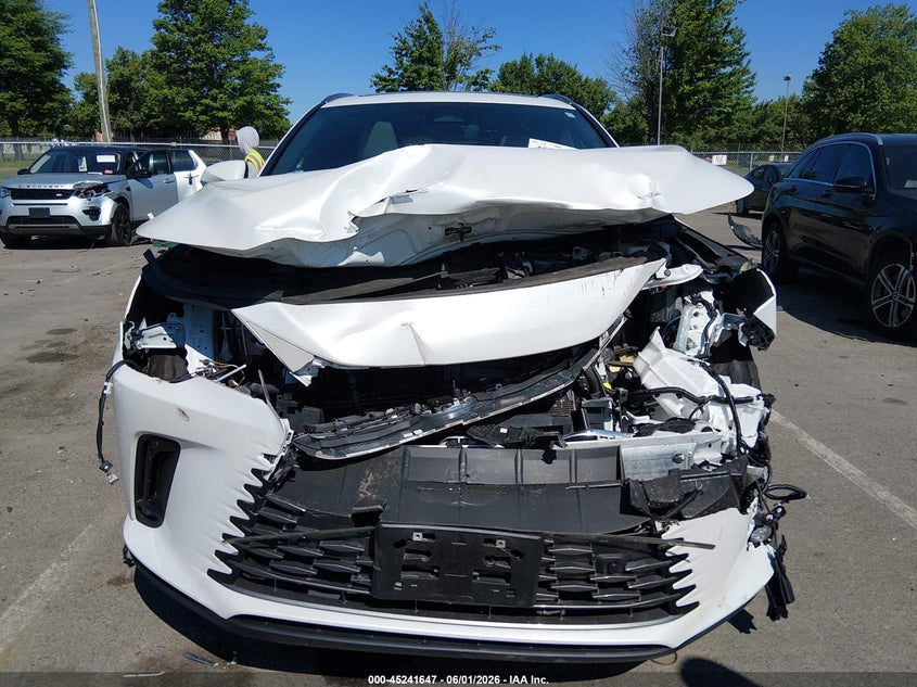 2023 Lexus Rx VIN 2T2BBMCAXPC005541 IAAI salvage auction — FRONT END, Salvage (New Jersey), sold $12,400 on 2026-07-29 (photo 6)