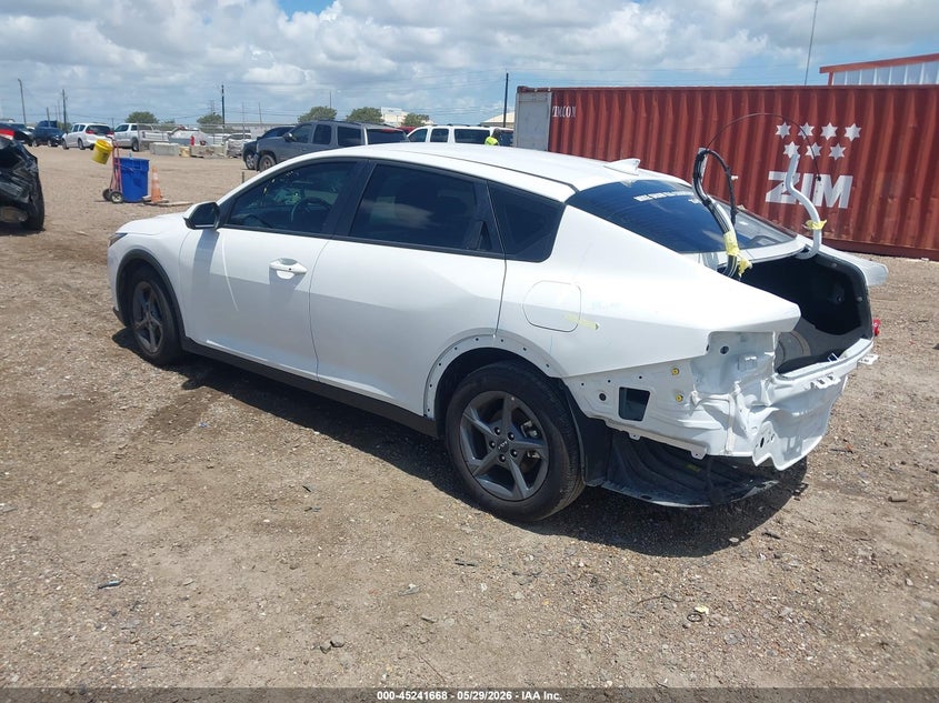 2025 Kia K4 VIN 3KPFT4DE6SE203693 IAAI salvage auction — REAR END, Original (Texas), sold $7,300 on 2026-07-29 (photo 3)