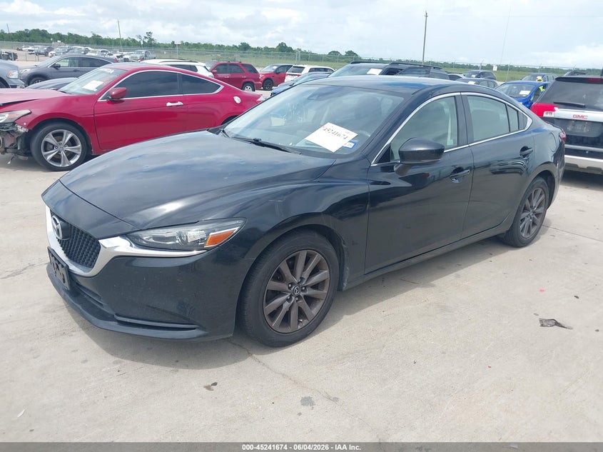 2018 Mazda 6 VIN JM1GL1UM3J1318960 IAAI salvage auction — HAIL, Salvage Title, sold $5,175 on 2026-07-31 (photo 2)