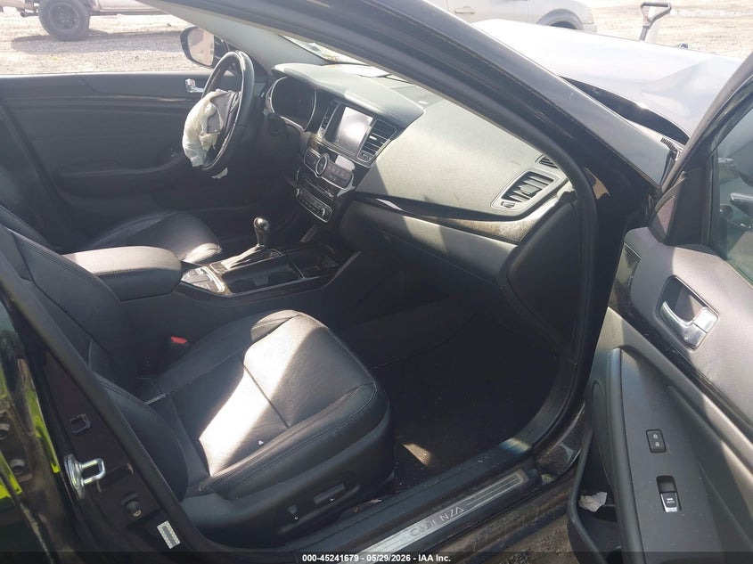 2014 Kia Cadenza VIN KNALN4D70E5166930 IAAI salvage auction — FRONT END, Salvage Title, sold $900 on 2026-07-10 (photo 5)