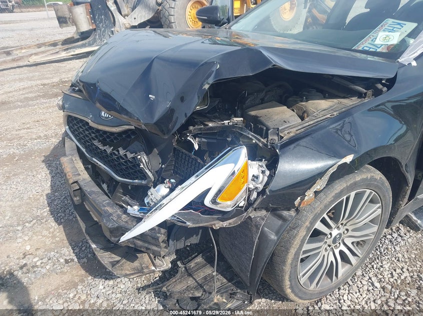 2014 Kia Cadenza VIN KNALN4D70E5166930 IAAI salvage auction — FRONT END, Salvage Title, sold $900 on 2026-07-10 (photo 6)