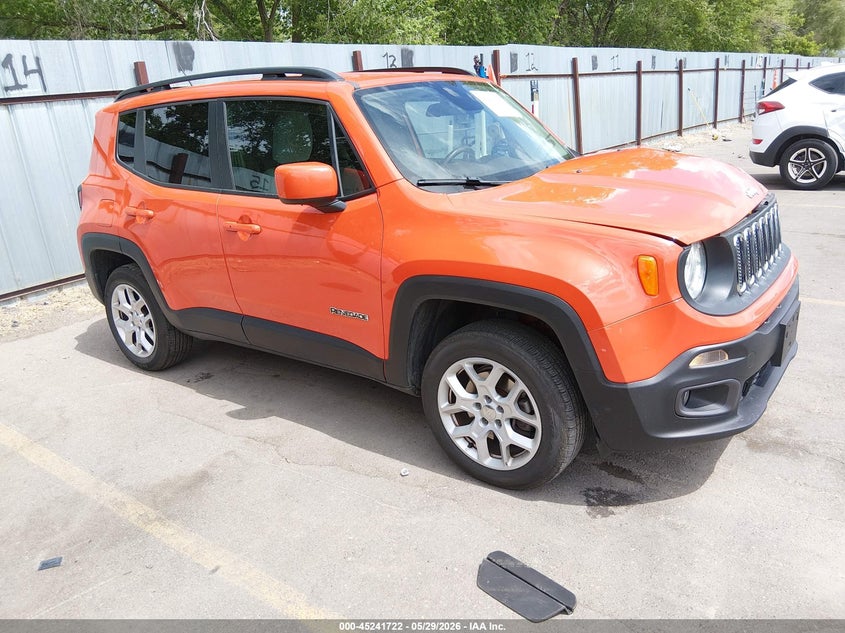 2015 Jeep Renegade VIN ZACCJBBT6FPB79208 IAAI salvage auction — FRONT END, Salvage Title, sold $2,000 on 2026-07-09 (photo 1)