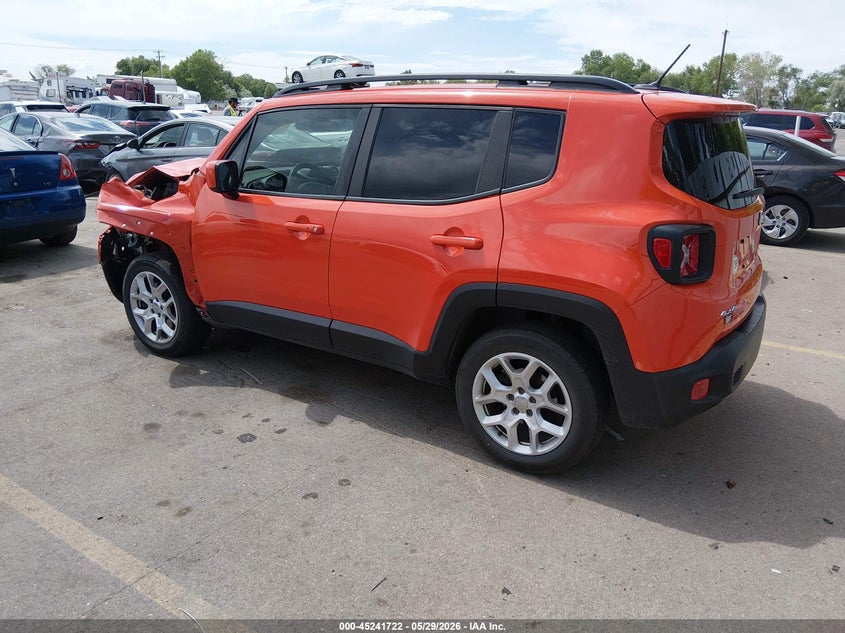 2015 Jeep Renegade VIN ZACCJBBT6FPB79208 IAAI salvage auction — FRONT END, Salvage Title, sold $2,000 on 2026-07-09 (photo 3)