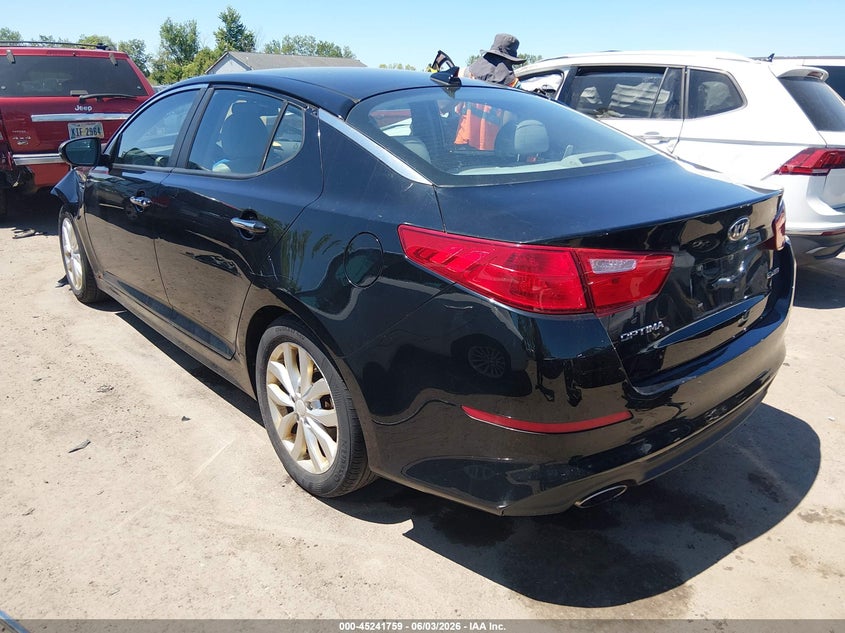2015 Kia Optima VIN 5XXGN4A75FG397876 IAAI salvage auction — FRONT END, Salvage Title, sold $525 on 2026-07-28 (photo 3)