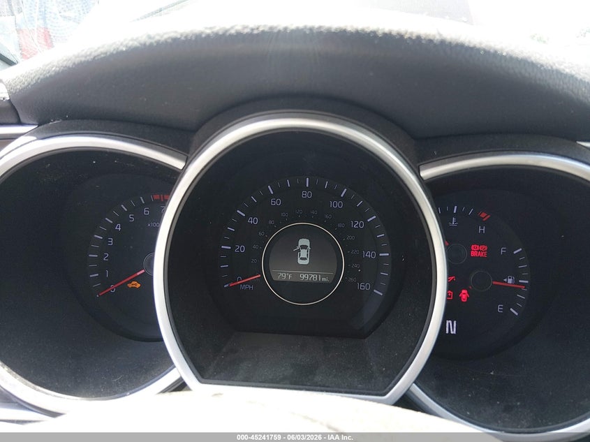 2015 Kia Optima VIN 5XXGN4A75FG397876 IAAI salvage auction — FRONT END, Salvage Title, sold $525 on 2026-07-28 (photo 7)