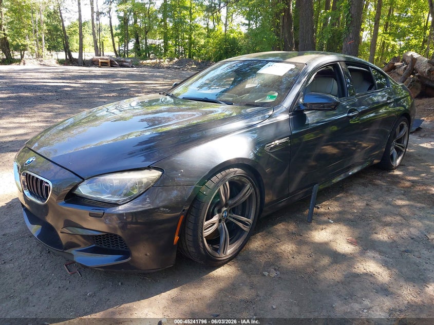2014 BMW M6 VIN WBS6C9C52ED466972 IAAI salvage auction — RIGHT FRONT, Salvage (Virginia), sold $3,550 on 2026-07-28 (photo 2)