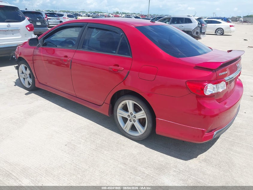 2013 Toyota Corolla VIN 5YFBU4EE7DP124688 IAAI salvage auction — FRONT END, Salvage Title, sold $950 on 2026-07-24 (photo 3)