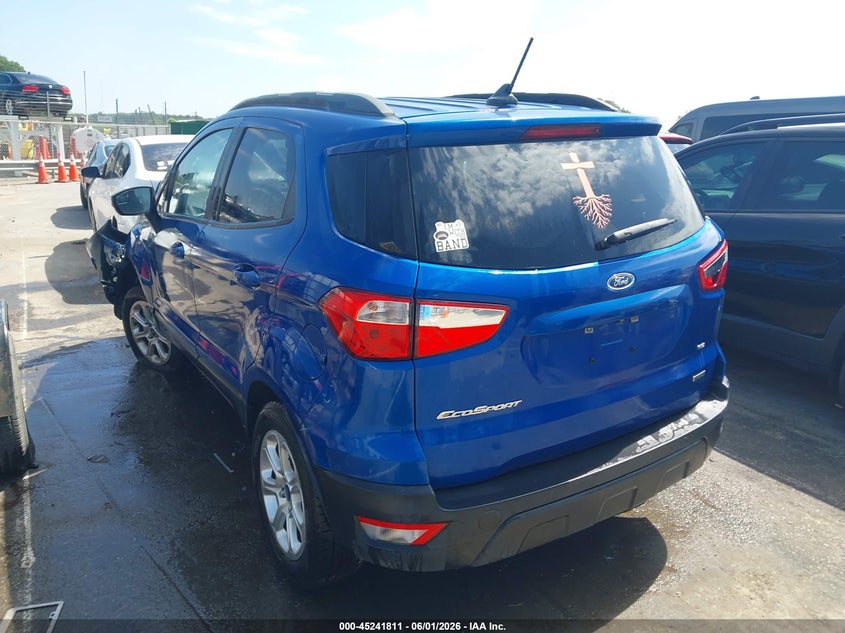 2020 Ford Ecosport VIN MAJ3S2GE0LC389302 IAAI salvage auction — FRONT END, Salvage Title, sold $1,125 on 2026-07-13 (photo 3)