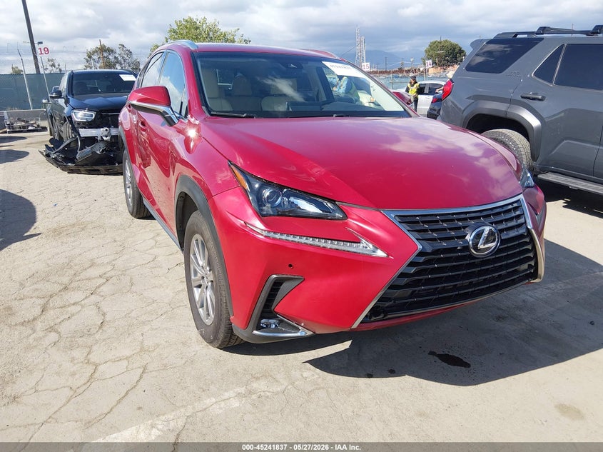 2018 Lexus Nx 300 VIN JTJBARBZ7J2174107 IAAI salvage auction — RIGHT FRONT, Salvage (California), sold $10,350 on 2026-07-05 (photo 1)