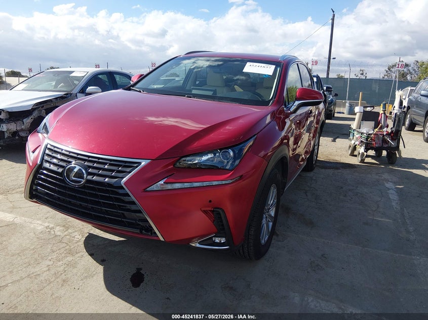 2018 Lexus Nx 300 VIN JTJBARBZ7J2174107 IAAI salvage auction — RIGHT FRONT, Salvage (California), sold $10,350 on 2026-07-05 (photo 2)