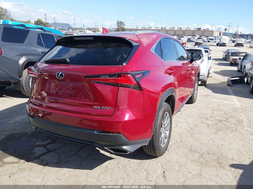 2018 Lexus Nx 300 VIN JTJBARBZ7J2174107 IAAI salvage auction — RIGHT FRONT, Salvage (California), sold $10,350 on 2026-07-05 (photo 4)