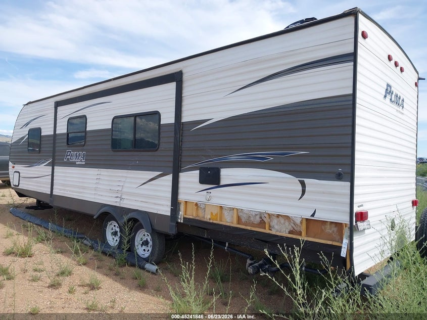 2016 Puma VIN 4X4TPUC21GP060622 IAAI salvage auction — ROLLOVER, Certificate Of Title (Montana), sold $25 on 2026-07-28 (photo 3)