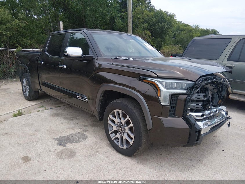 2024 Toyota Tundra VIN 5TFMC5BC2RX001197 IAAI salvage auction — Front End, Clear (Mississippi), sold $32,300 on 2026-07-03 (photo 1)