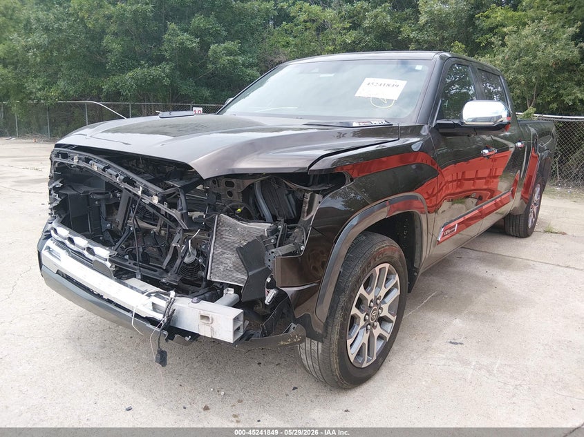 2024 Toyota Tundra VIN 5TFMC5BC2RX001197 IAAI salvage auction — Front End, Clear (Mississippi), sold $32,300 on 2026-07-03 (photo 2)
