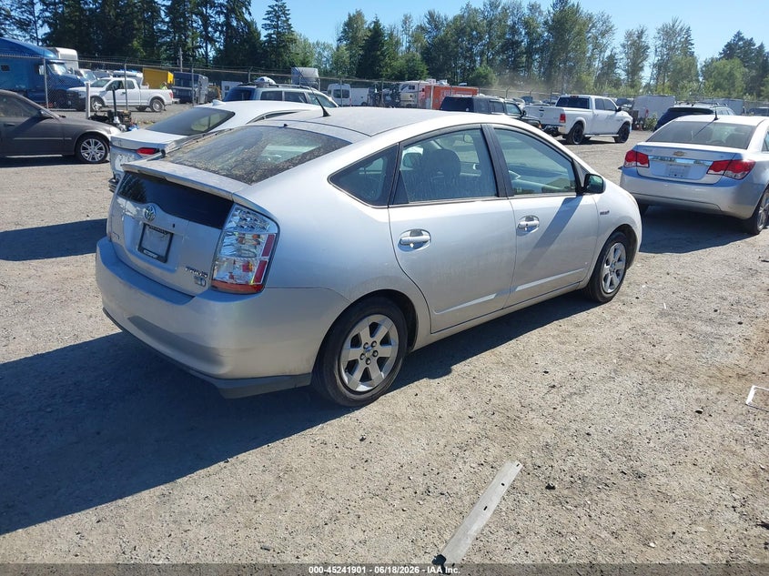 2009 Toyota Prius VIN JTDKB20U297873867 IAAI salvage auction — NORMAL WEAR, Clear (Washington), sold $725 on 2026-07-29 (photo 4)