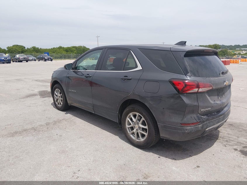 2022 Chevrolet Equinox VIN 2GNAXTEV0N6126595 IAAI salvage auction — STORM DAMAGE, Salvage Title, sold $2,950 on 2026-07-18 (photo 3)