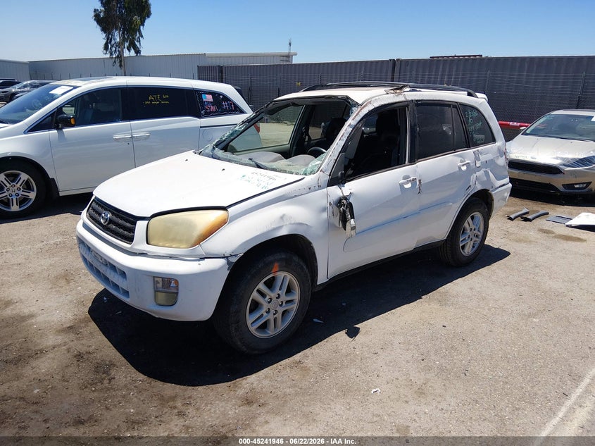 2002 Toyota Rav4 VIN JTEGH20V620077646 IAAI salvage auction — ROLLOVER, Salvage (California), sold $625 on 2026-07-13 (photo 2)