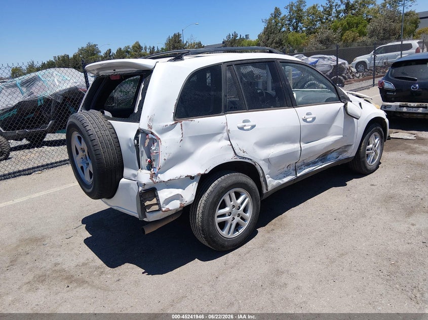 2002 Toyota Rav4 VIN JTEGH20V620077646 IAAI salvage auction — ROLLOVER, Salvage (California), sold $625 on 2026-07-13 (photo 4)