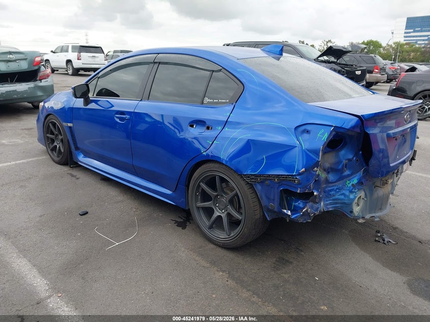 2019 Subaru Wrx VIN JF1VA1J62K9816594 IAAI salvage auction — REAR END, Salvage (California), sold $4,800 on 2026-07-16 (photo 3)