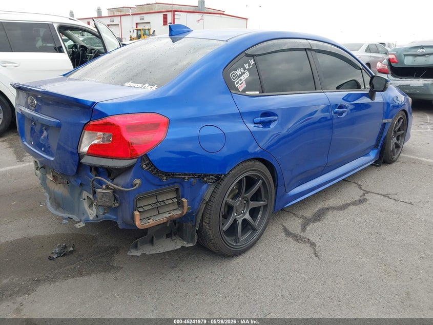 2019 Subaru Wrx VIN JF1VA1J62K9816594 IAAI salvage auction — REAR END, Salvage (California), sold $4,800 on 2026-07-16 (photo 4)