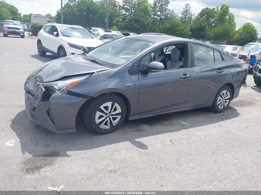 2018 Toyota Prius VIN JTDKARFU7J3055307 IAAI salvage auction — FRONT END, Salvage Title, sold $4,650 on 2026-07-13 (photo 2)
