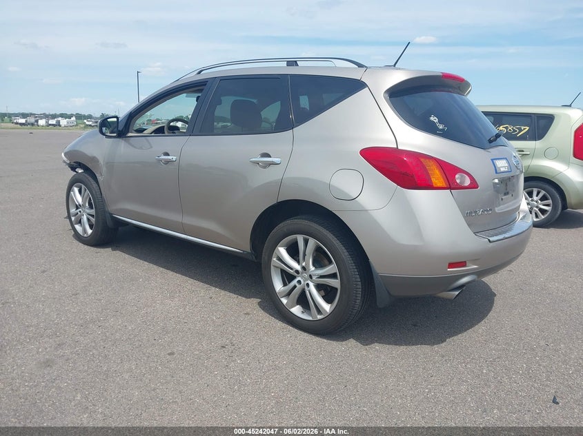 2010 Nissan Murano VIN JN8AZ1MW3AW140321 IAAI salvage auction — FRONT END, Prior Salvage (Minnesota), sold $1,250 on 2026-07-16 (photo 3)