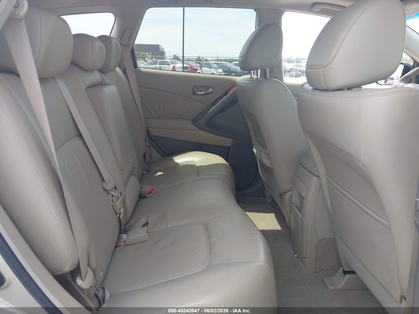 2010 Nissan Murano VIN JN8AZ1MW3AW140321 IAAI salvage auction — FRONT END, Prior Salvage (Minnesota), sold $1,250 on 2026-07-16 (photo 8)