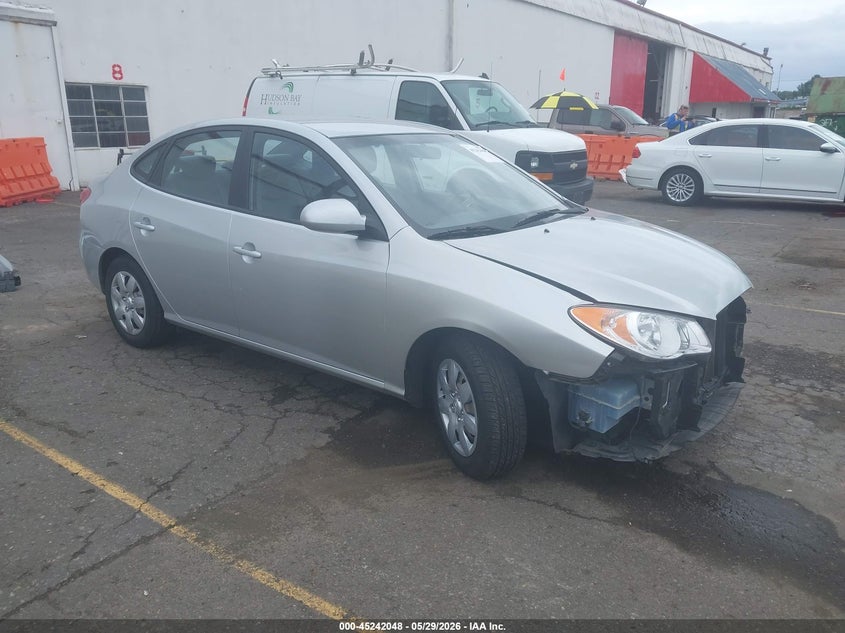 2008 Hyundai Elantra VIN KMHDU46D38U509250 IAAI salvage auction — LEFT FRONT, Salvage (Oregon), sold $500 on 2026-07-09 (photo 1)