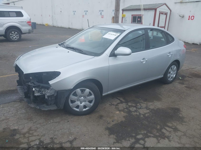 2008 Hyundai Elantra VIN KMHDU46D38U509250 IAAI salvage auction — LEFT FRONT, Salvage (Oregon), sold $500 on 2026-07-09 (photo 2)