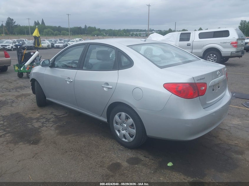 2008 Hyundai Elantra VIN KMHDU46D38U509250 IAAI salvage auction — LEFT FRONT, Salvage (Oregon), sold $500 on 2026-07-09 (photo 3)