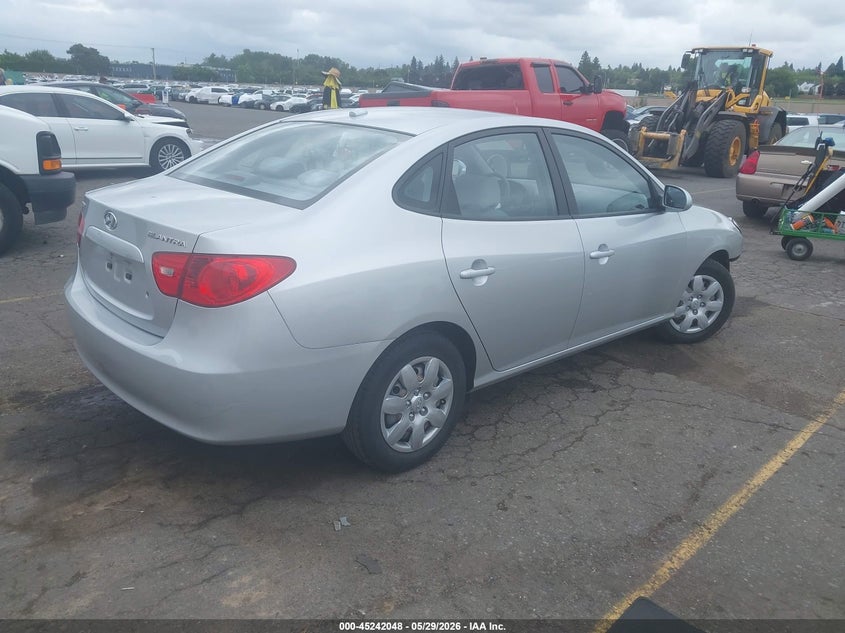 2008 Hyundai Elantra VIN KMHDU46D38U509250 IAAI salvage auction — LEFT FRONT, Salvage (Oregon), sold $500 on 2026-07-09 (photo 4)