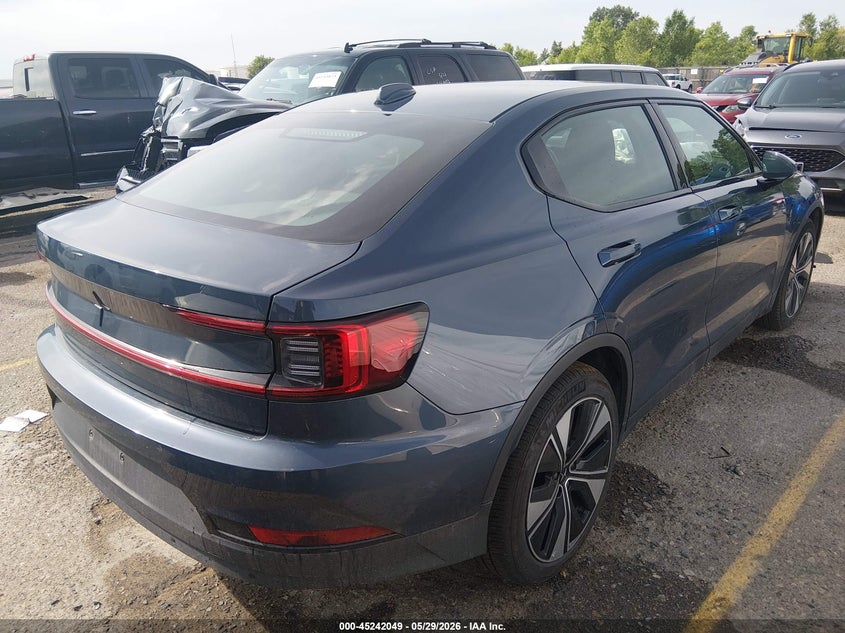2024 Polestar 2 VIN YSMFD3KA4RL231439 IAAI salvage auction — LEFT FRONT, Salvage (Colorado), sold $6,500 on 2026-08-26 (photo 4)