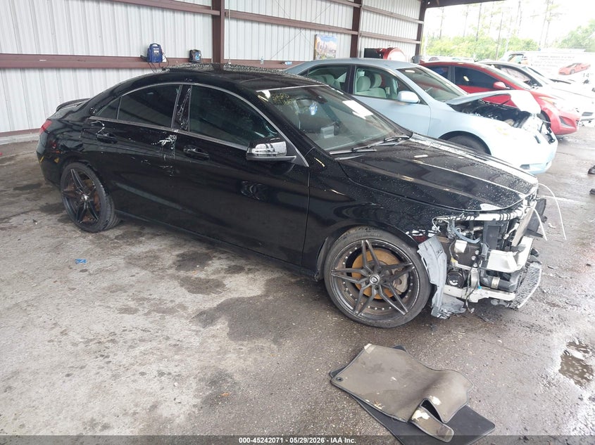 2018 Mercedes-benz Cla-klasse VIN WDDSJ4EB7JN563029 IAAI salvage auction — UNKNOWN, Salvage Title, sold $2,450 on 2026-07-14 (photo 1)