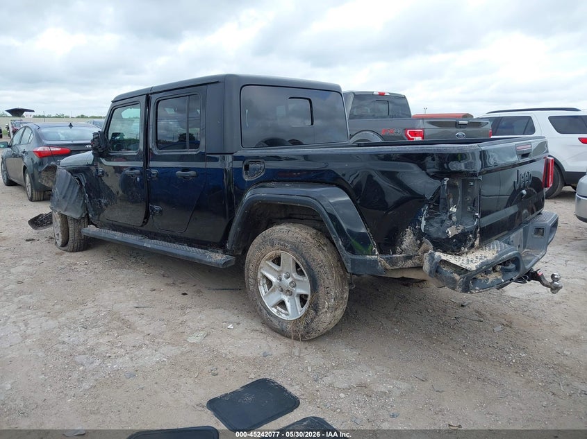 2023 Jeep Gladiator VIN 1C6HJTAG4PL505729 IAAI salvage auction — SIDE, Salvage Title, sold $8,400 on 2026-07-31 (photo 3)