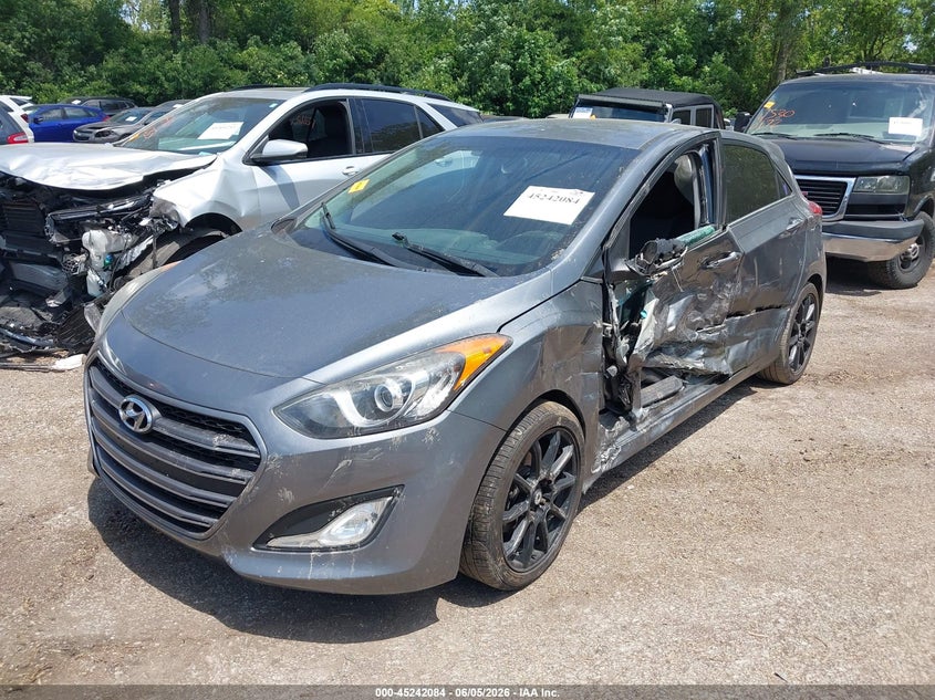 2016 Hyundai Elantra VIN KMHD35LH5GU305273 IAAI salvage auction — LEFT SIDE, Salvage (Ohio), sold $1,150 on 2026-07-14 (photo 2)