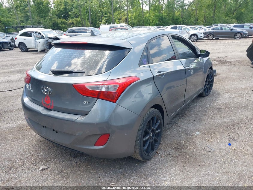 2016 Hyundai Elantra VIN KMHD35LH5GU305273 IAAI salvage auction — LEFT SIDE, Salvage (Ohio), sold $1,150 on 2026-07-14 (photo 4)