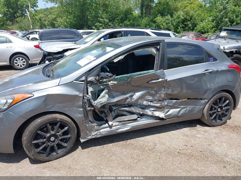 2016 Hyundai Elantra VIN KMHD35LH5GU305273 IAAI salvage auction — LEFT SIDE, Salvage (Ohio), sold $1,150 on 2026-07-14 (photo 6)