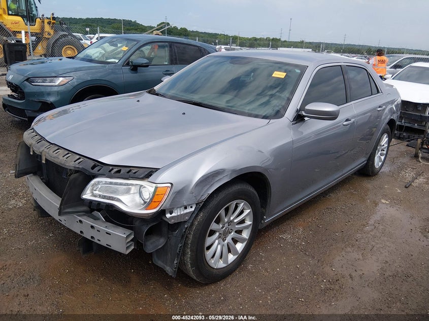 2014 Chrysler 300 VIN 2C3CCAAG0EH182795 IAAI salvage auction — FRONT END, Wait Title, sold $2,275 on 2026-09-01 (photo 2)