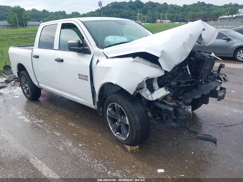 2015 Ram 1500 VIN 1C6RR7KG7FS699065 IAAI salvage auction — FRONT END, Salvage Title, sold $475 on 2026-07-28 (photo 1)