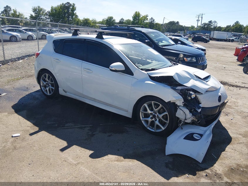 2012 Mazda 3 VIN JM1BL1L38C1646977 IAAI salvage auction — RIGHT FRONT, Salvage Title, sold $425 on 2026-07-10 (photo 1)