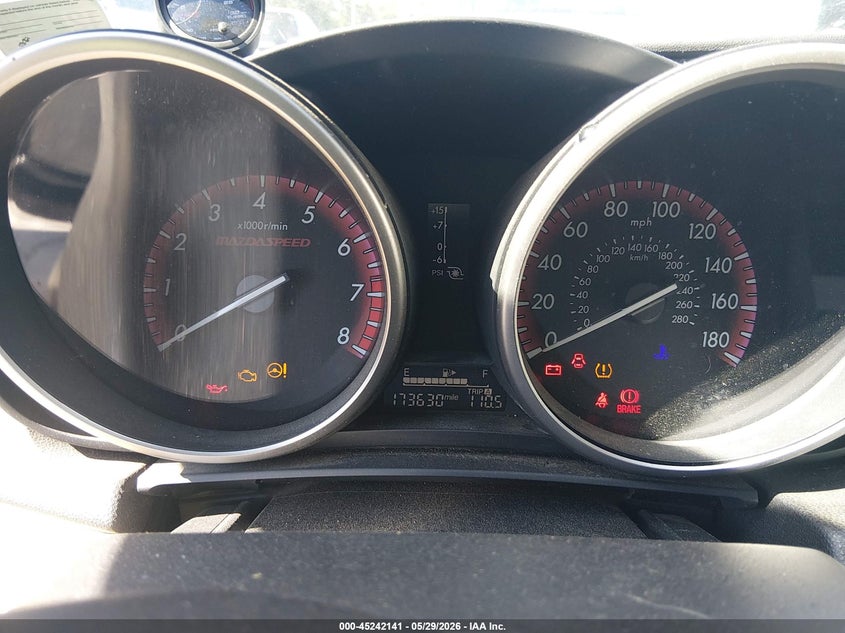 2012 Mazda 3 VIN JM1BL1L38C1646977 IAAI salvage auction — RIGHT FRONT, Salvage Title, sold $425 on 2026-07-10 (photo 7)