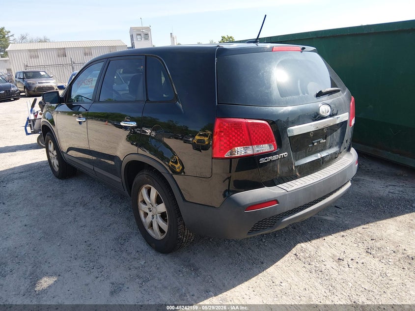 2011 Kia Sorento VIN 5XYKTCA15BG187502 IAAI salvage auction — NORMAL WEAR, Original (Ohio), sold $1,050 on 2026-07-07 (photo 3)