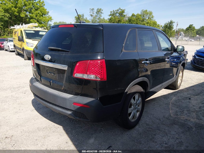 2011 Kia Sorento VIN 5XYKTCA15BG187502 IAAI salvage auction — NORMAL WEAR, Original (Ohio), sold $1,050 on 2026-07-07 (photo 4)