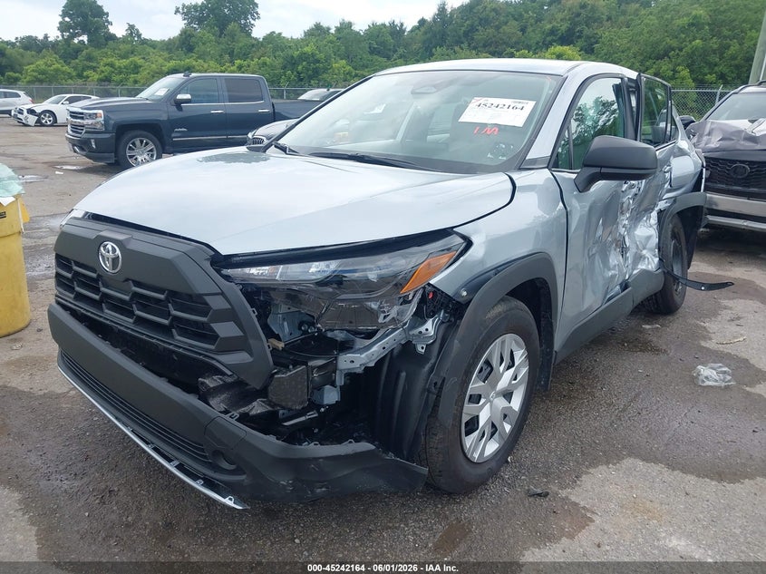 2026 Toyota Corolla cross VIN 7MUAAAAG0TV180459 IAAI salvage auction — LEFT SIDE, Salvage Title, sold $5,975 on 2026-07-21 (photo 2)
