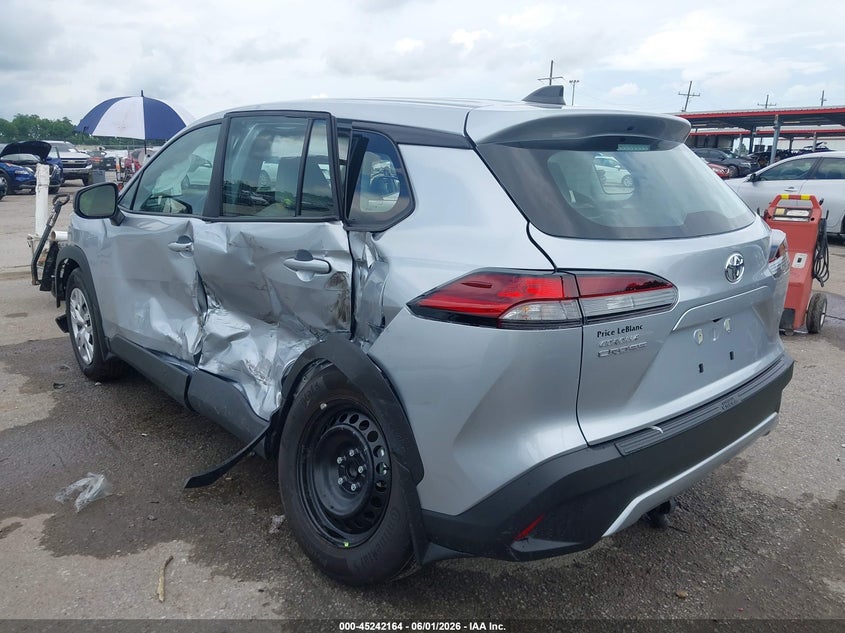 2026 Toyota Corolla cross VIN 7MUAAAAG0TV180459 IAAI salvage auction — LEFT SIDE, Salvage Title, sold $5,975 on 2026-07-21 (photo 3)