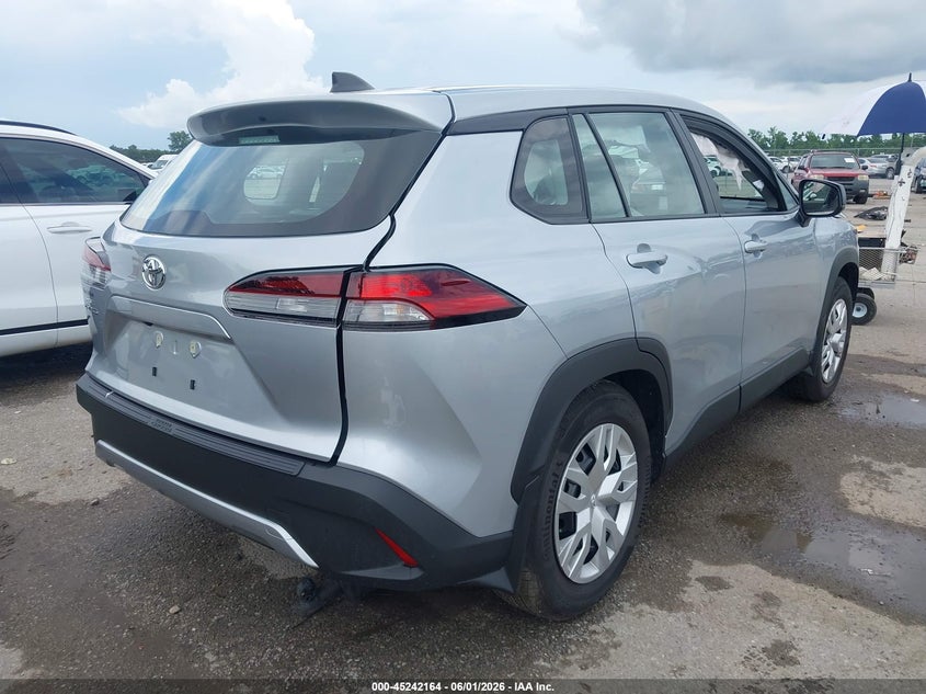 2026 Toyota Corolla cross VIN 7MUAAAAG0TV180459 IAAI salvage auction — LEFT SIDE, Salvage Title, sold $5,975 on 2026-07-21 (photo 4)