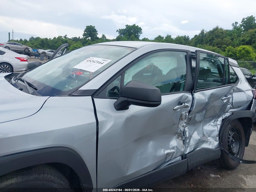 2026 Toyota Corolla cross VIN 7MUAAAAG0TV180459 IAAI salvage auction — LEFT SIDE, Salvage Title, sold $5,975 on 2026-07-21 (photo 6)